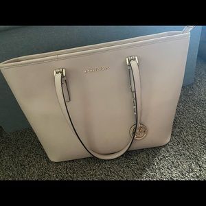 Michael Kors dust pink purse